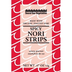 Sound Sea Vegetables Spicy Nori Strips (6×0.47Oz)