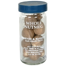 Morton & Bassett Whole Nutmeg Jars (3×1.9Oz)