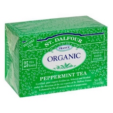 St. Dalfour Organic Tea, Tea Bags, Peppermint (6×25 Bag )