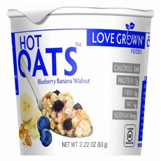 Love Grown Hot Blueberry Banana Walnut Oats (8×2.22Oz)