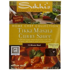 Sukhi’s Gluten-Free Tikka Masala Sauce (6x3Oz)