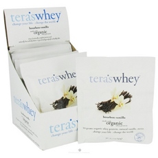 Tera’s Whey Organic Whey Protein Bourbon Vanilla (12x1Oz)