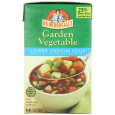 Dr. McDougall’s Light Sodium Garden Vegetable Soup (6×17.9Oz)