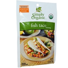 Simply Organic Fish Taco Seasoning (12×1.13Oz)