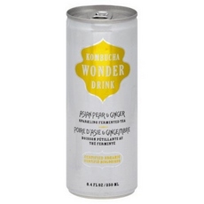 Kombucha Wonder Drink Asian Pear Ginger (24×8.4Oz)