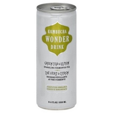 Kombucha Wonder Drink Green Tea Lemon (24×8.4Oz)