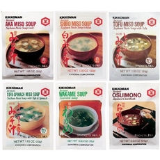 Kikkoman Instant Soup Value PackMiso-Tofu Soup (12×1.05Oz)