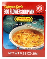 Kikkoman Egg Flower Soup Hot & Sour (12×0.88Oz)