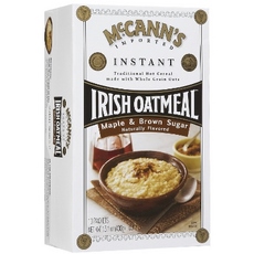 McCann’s Instant Irish Oatmeal Maple Brown Sugar (12×15.1Oz)