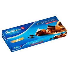 Bahlsen Dark Chocolate Dipped Wafer Rolls (12×3.5Oz)