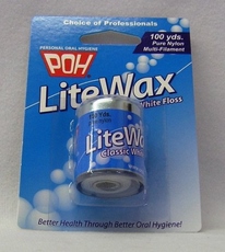 Poh Dental Floss Waxed 100 Yd (12x100YD )