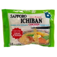 Sapporo Ichiban Japanese Style Noodles Chicken Soup (24×3.5Oz)