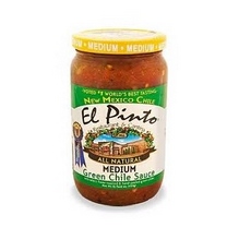 El Pinto Medium Green Chili Sauce (6×16 Oz)