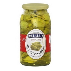 De Lallo Hot Pepperoncini (6×25.5Oz)