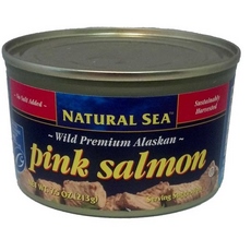 Natural Sea Premium Alaskan Pink Salmon Unsalted (12×7.5Oz)