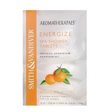 Aromatherapaes Energize Spa Shower Tablets (4×4.8Oz)