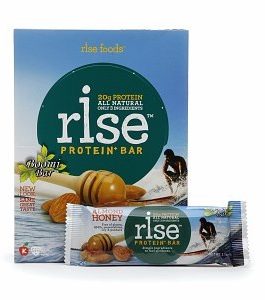 Rise Foods Almond Honey Protein Bar (12×2.1 Oz)