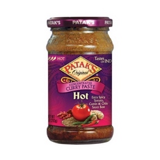 Patak’s Hot Curry Paste Concetrate (6x10Oz)