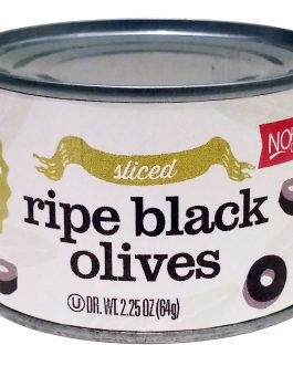 Natural Value Sliced Black Olives (24×2.25Oz)