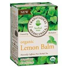 Traditional Medicinals Lemon Balm Tea (6×16 Bag)