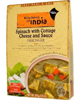 Kitchens Of India Palak Paneer Spinach With Cottage Cheese And Sauce (6x10Oz)