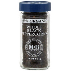 Morton & Bassett Whole Black Pepper (3×2.1Oz)