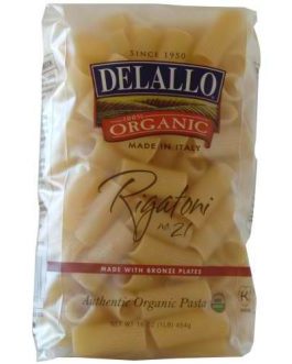 De Lallo Organic Rigatoni (16x16Oz)