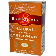 Billington’s Natural Light Brown Muscovado Sugar (10×1 Lb)