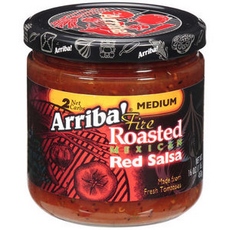 Arriba! Fire Roasted Mexican Red SalsaMedium (6x16Oz)