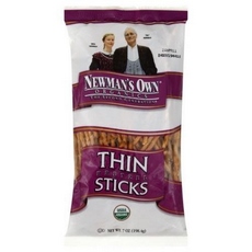 Newman’s Own Organics Thin Pretzel Sticks (12×7 Oz)