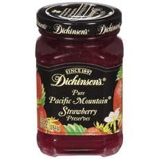 Dickinson Pacific Mountain Strawberry Preserves (6x10Oz)