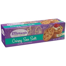 Milton’s Crispy Sea Salt Baked Crackers (12×6.7Oz)