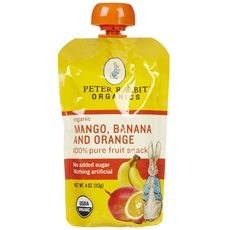 Peter Rabbit Organics Mango, Banana And Orange (10x4Oz)