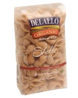 De Lallo Organic Whole Wheat Shells (16x16Oz)