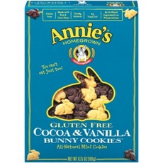 Annie’s Gluten Free Cocoa & Vanilla Bunny Cookies (12×6.75Oz)