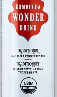 Kombucha Wonder Drink Traditional Flavor (24×8.4Oz)