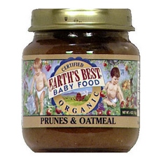 Earth’s Best 2Nd Foods Prunes & Oatmeal (12x4Oz)