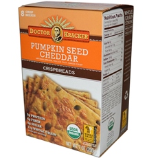 Dr. Kracker Pumpkin Seed Cheddar (6×7 Oz)