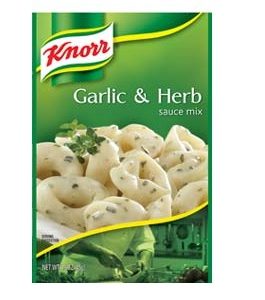 Knorr Pasta Sauces Garlic Herb Sauce Mix (12×1.6Oz)