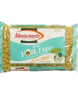 Manischewitz Wide Yolk Free Noodles (12×12 Oz)