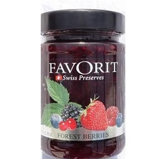 Favorit Swiss Forest Berries Preserves (6×12.3Oz)