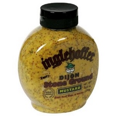 Inglehoffer Dijon Stone Ground Mustard With Red Wine & Herb (6×10.25Oz)