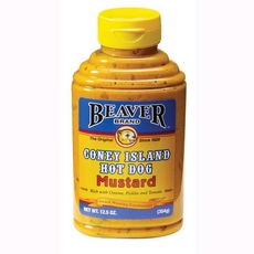 Beaver Coney Island Hot Dog Mustard (6×12.5Oz)