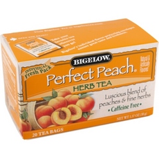 Bigelow Perfect Peach Herbal Tea (6×20 Bag )