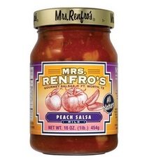 Mrs. Renfro’s Peach Salsa (6x16Oz)