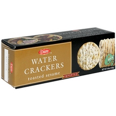 Dare Water Crackers, Toasted Sesame (12×4.4Oz)