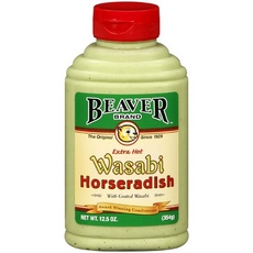 Beaver Extra Hot Wasabi Horseradish (6×12.5Oz)