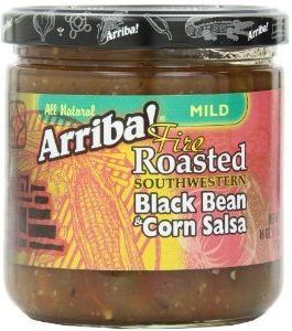 Arriba! Fire Roasted Southwestern Black Bean & Corn Salsa (6x16Oz)