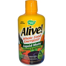 Nature’s Way Alive! Liquid Multi-Vitamin Citrus Flavor (1x30Oz)