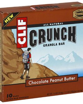 Clif Bar Organic Crunch Chocolate Peanut Butter (12×7.4 Oz)